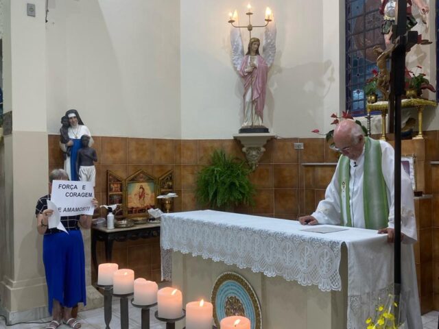 Apoio da Comunidade ao Padre Julio Lancellotti - Missa 18h - 11/02/2024